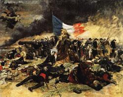 Ernest Meissonier The Siege of Paris oil painting image